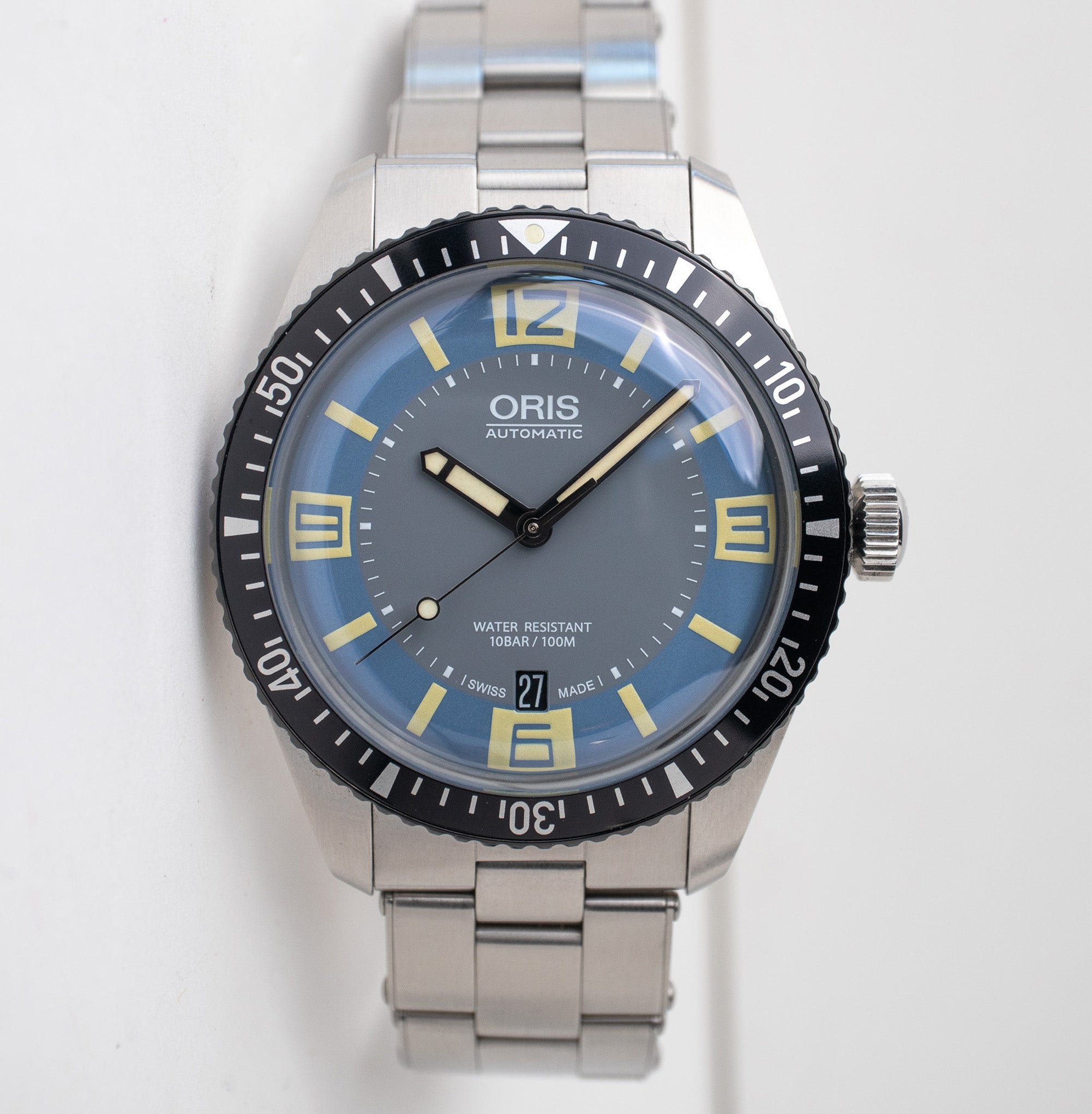 [日本品質] BLUEMORIS DIR-5 157cm Oris Divers Sixty-Five Blue-Grey – Belmont Watches