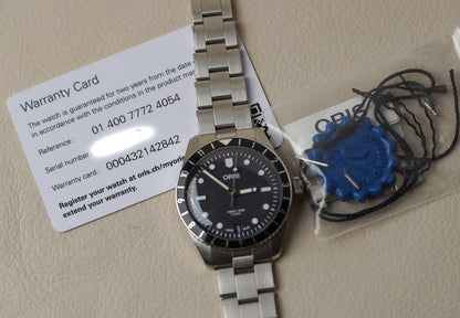 Oris Divers Sixty‑Five 12h Bezel 01 400 7772 4054