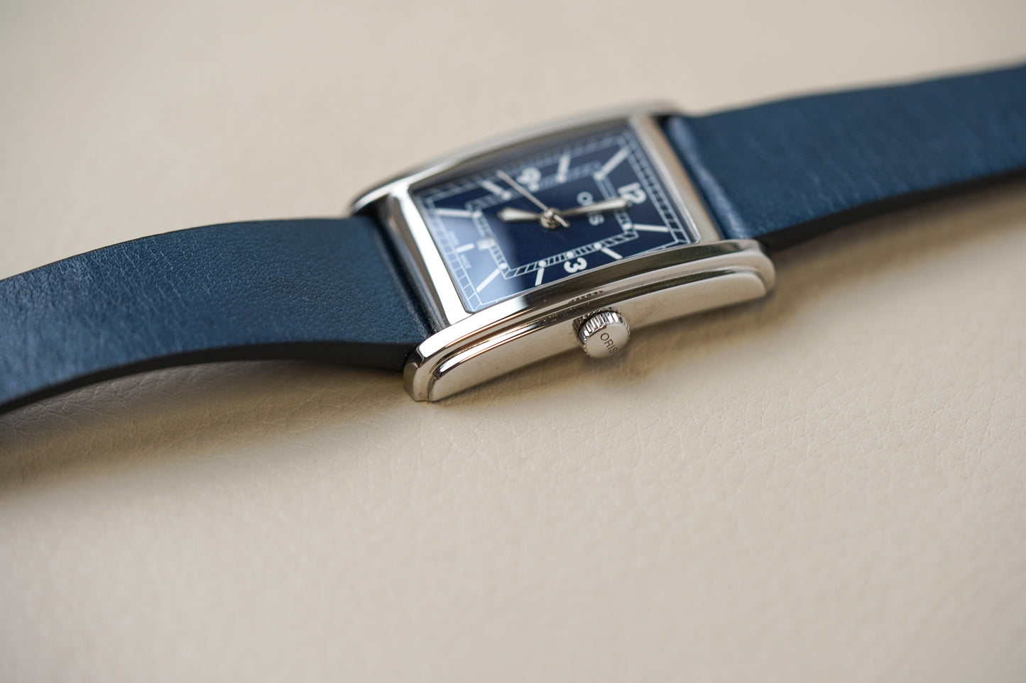 Oris Rectangular Blue 01 561 7783 4065