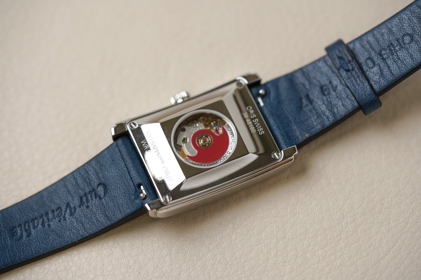 Oris Rectangular Blue 01 561 7783 4065