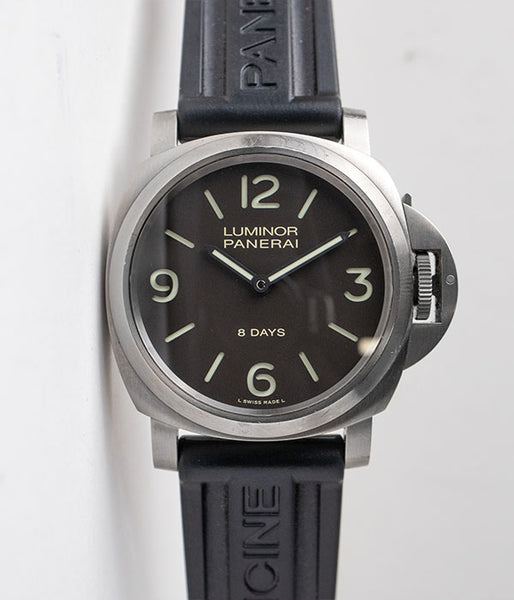 Panerai Luminor Base 8 Days Titanio PAM562 Belmont Watches