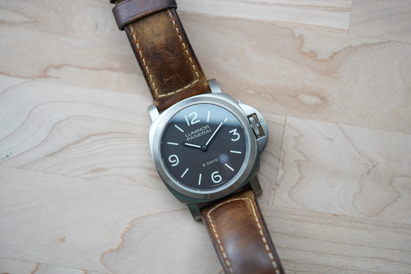 Panerai Luminor Base 8 Days 'Titanio' PAM00562