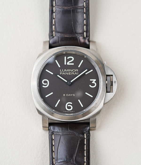Panerai Luminor Base 8 Days 'Titanio' PAM562 – Belmont Watches