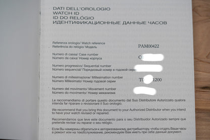 Panerai Luminor Marina 1950 3 Days PAM422