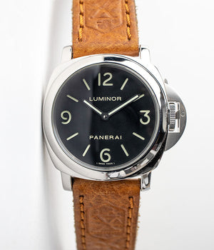 Panerai Luminor reference PAM6726 black dial stainless steel men's watch for sale by Belmont Watches in San Diego