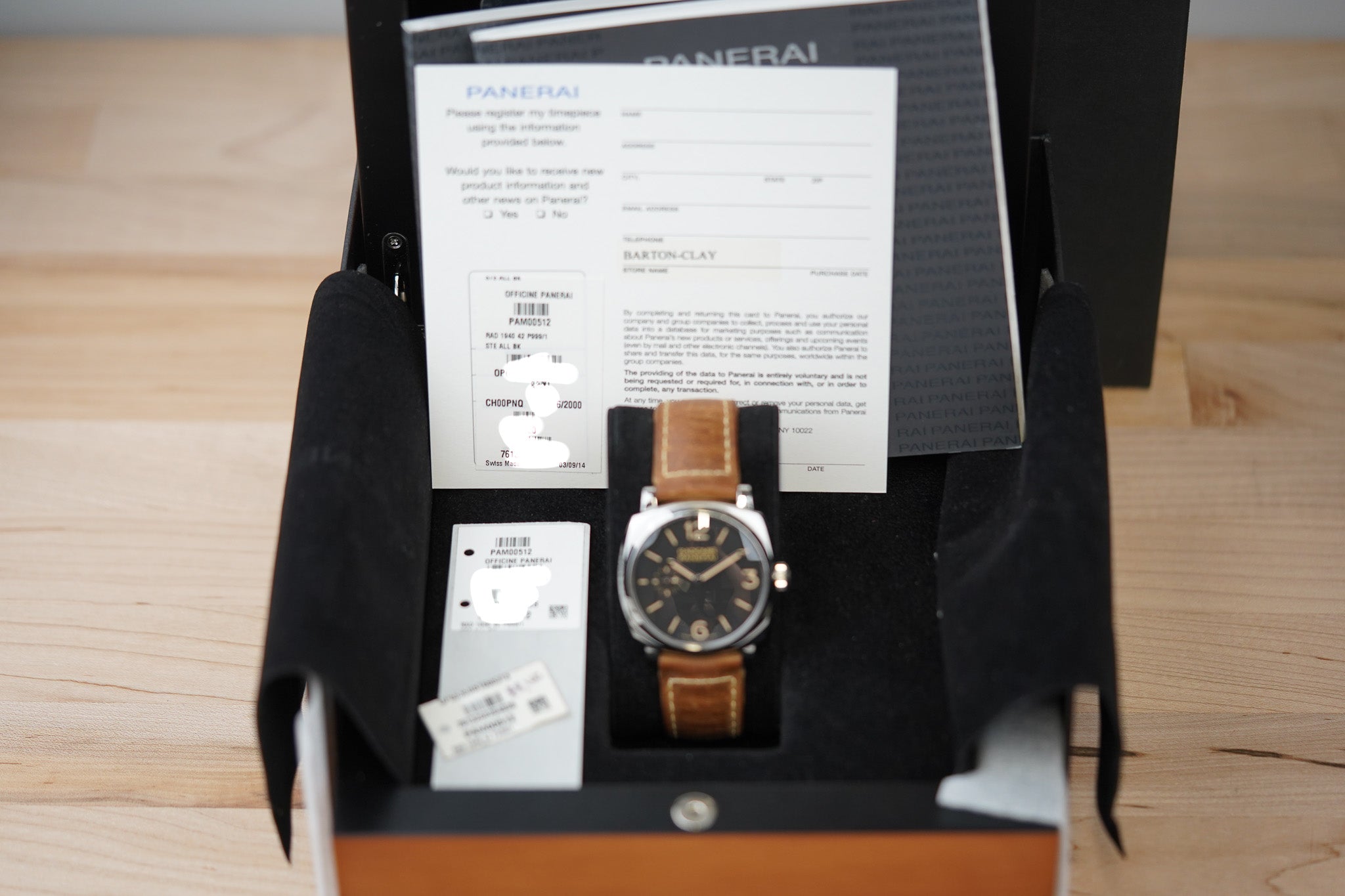 Panerai Radiomir 1940 PAM512 – Belmont Watches