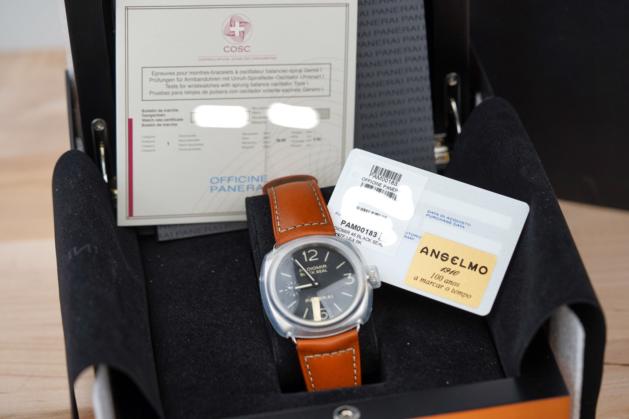 Panerai Radiomir Black Seal PAM183