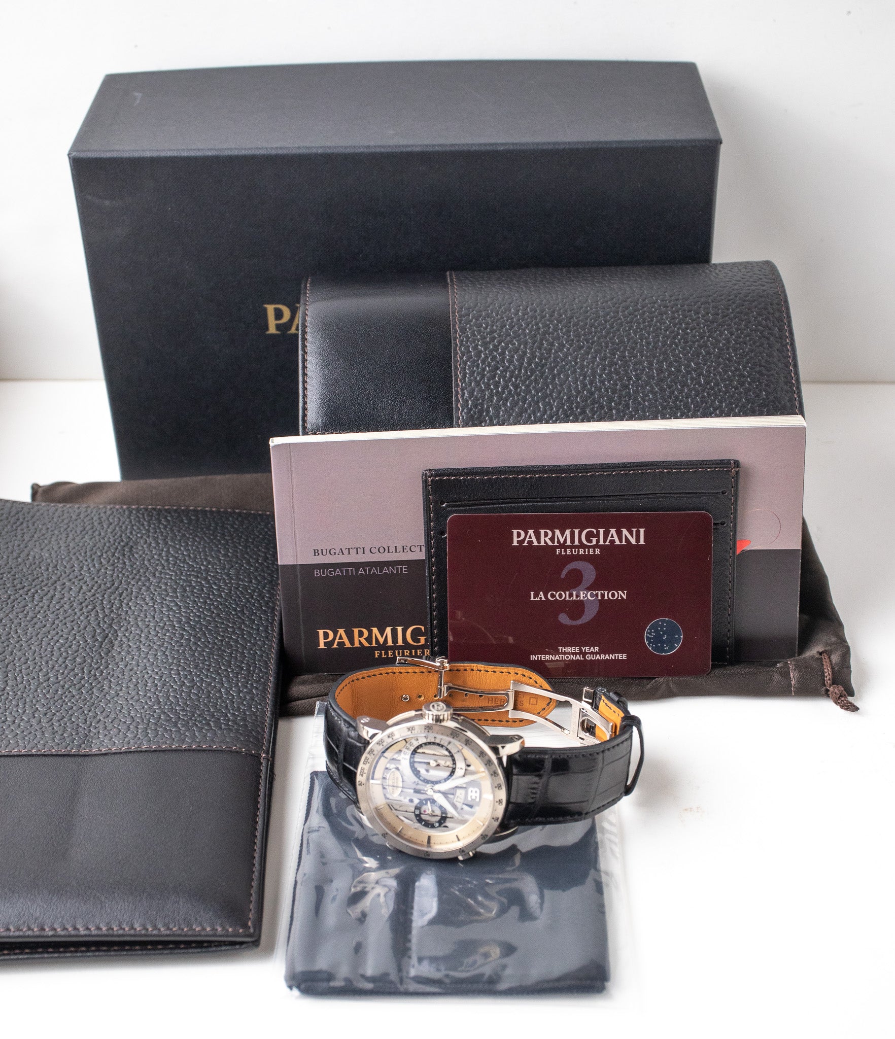 Parmigiani Bugatti Atalante Flyback Chronograph WG PFC 329-1200100