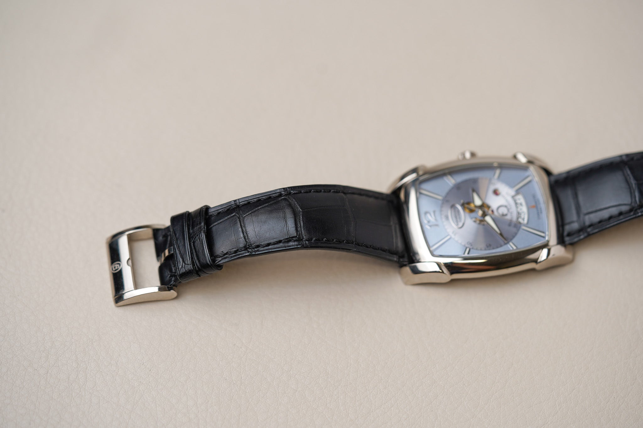Parmigiani Fleurier Kalpa Grande Qualite Blue Dial PFC122-1200500