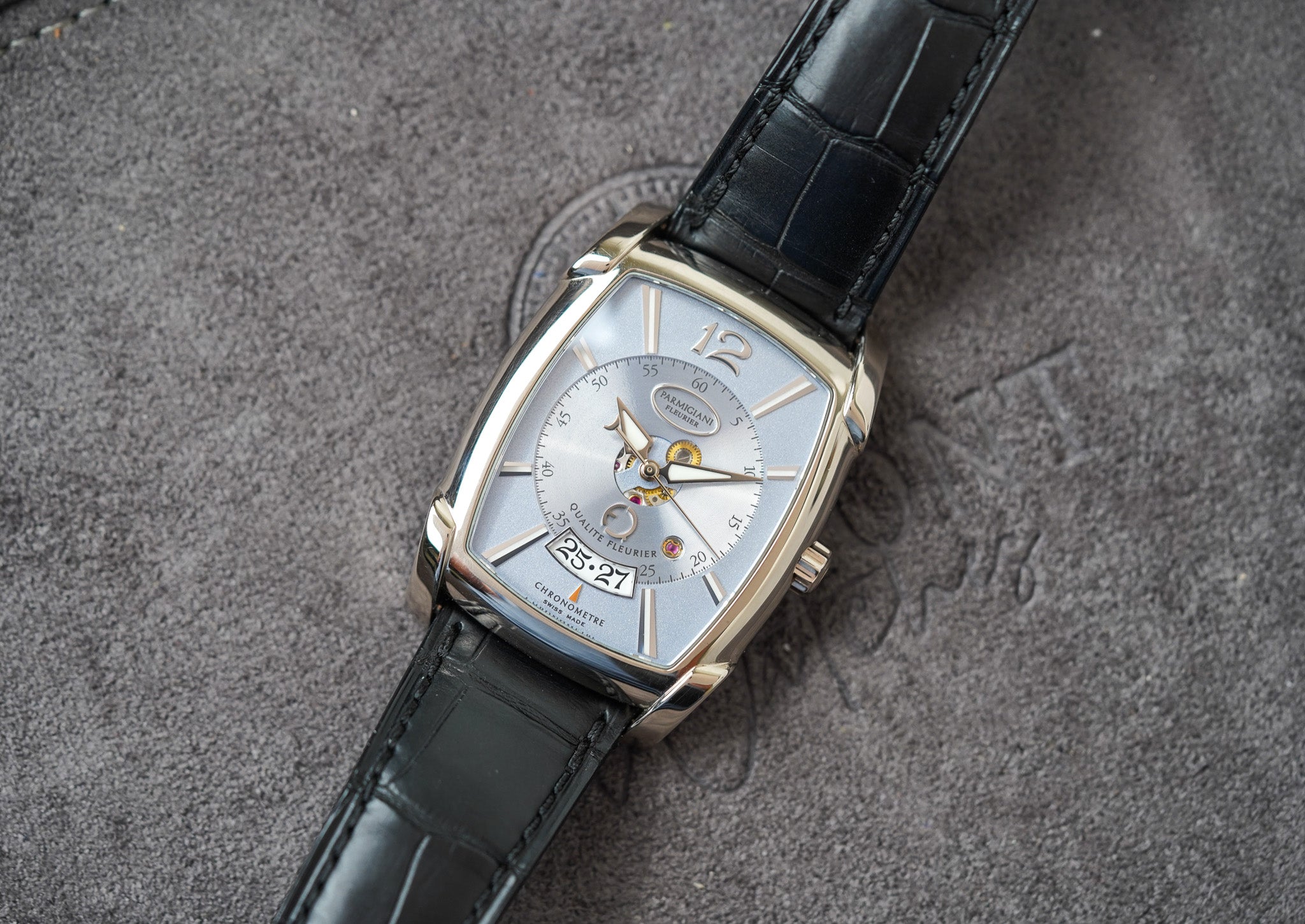 Parmigiani Fleurier Kalpa Grande Qualite Blue Dial PFC122-1200500