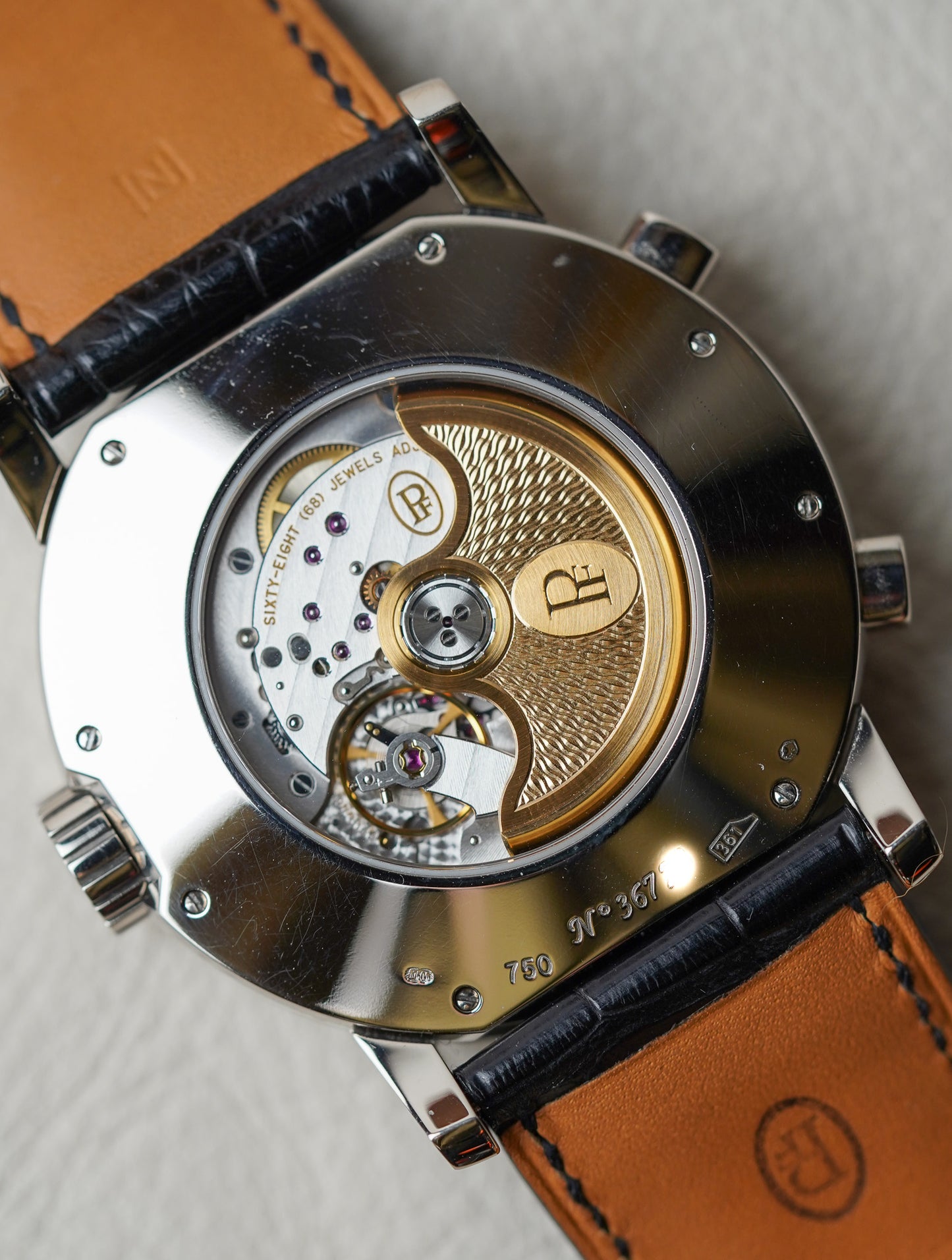 Parmigiani Bugatti Atalante Flyback Chronograph WG PFC 329-1200100