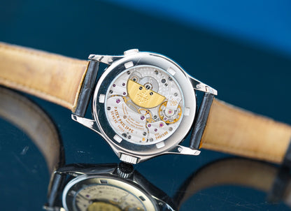 Patek Philippe World Time 5110P Platinum Blue 37mm