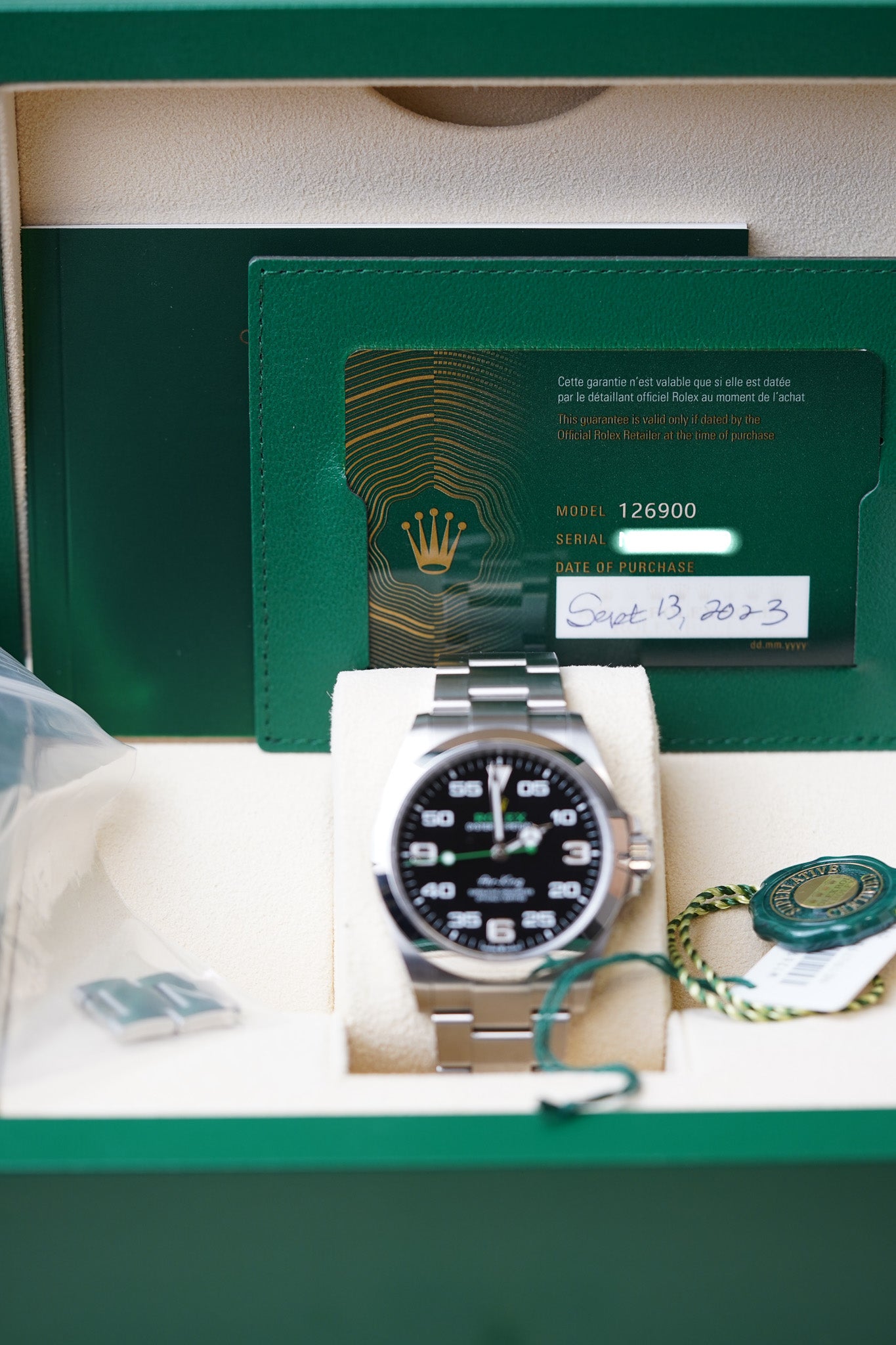 Rolex Air King 126900