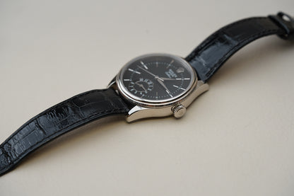 Rolex Cellini Dual Time 18K White Gold 50529