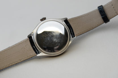 Rolex Cellini Dual Time 18K White Gold 50529