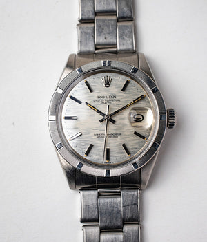 Rolex Date 1501 "Silver Mosaic"