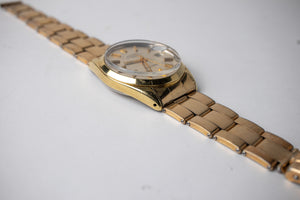 1972 Rolex Date 1505 Gold "Silver Mosaic"