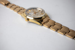 1972 Rolex Date 1505 Gold "Silver Mosaic"