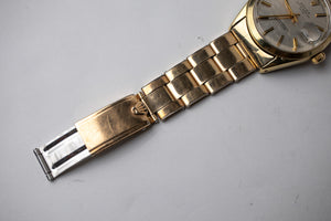 1972 Rolex Date 1505 Gold "Silver Mosaic"