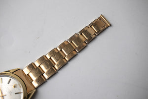 1972 Rolex Date 1505 Gold "Silver Mosaic"