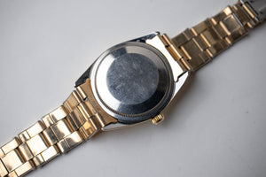 1972 Rolex Date 1505 Gold "Silver Mosaic"