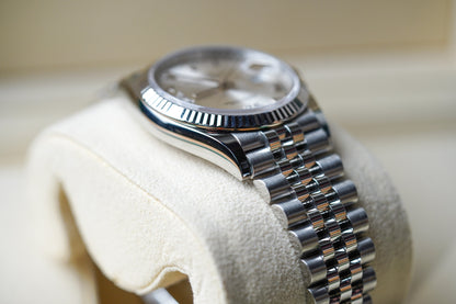Rolex Datejust 126234 Silver Diamond 6/9 Dial