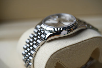 Rolex Datejust 126234 Silver Diamond 6/9 Dial