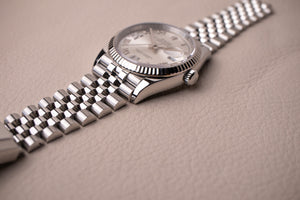 Rolex Datejust 126234 Silver Diamond 6/9 Dial