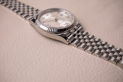 Rolex Datejust 126234 Silver Diamond 6/9 Dial