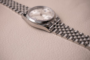 Rolex Datejust 126234 Silver Diamond 6/9 Dial