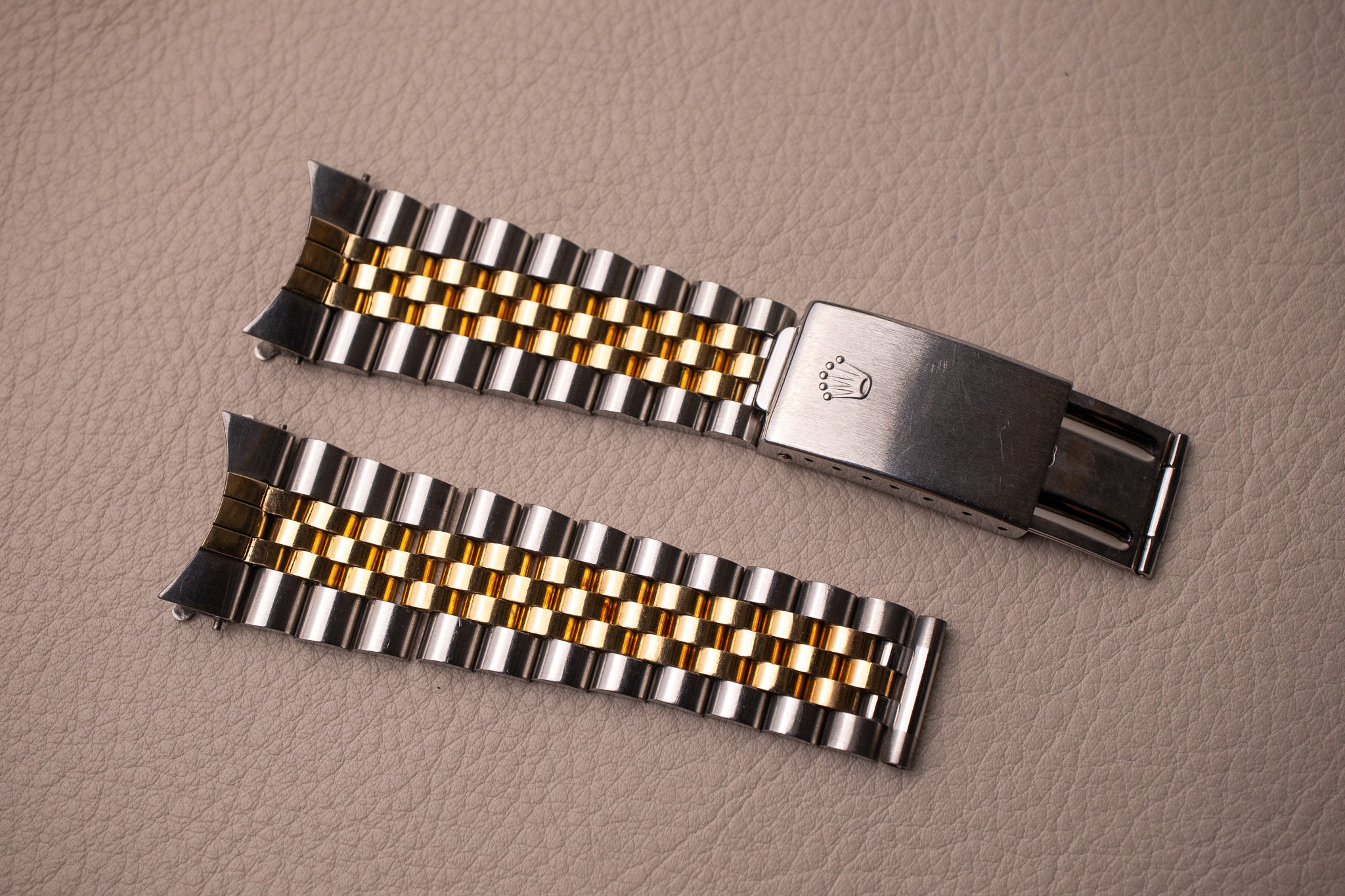 Rolex Datejust 16013 TT Champagne Linen dial – Belmont Watches