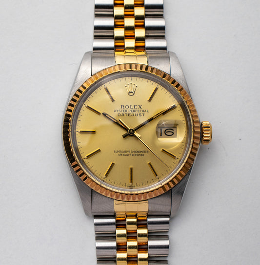1987 Rolex Datejust 16013 Two Tone