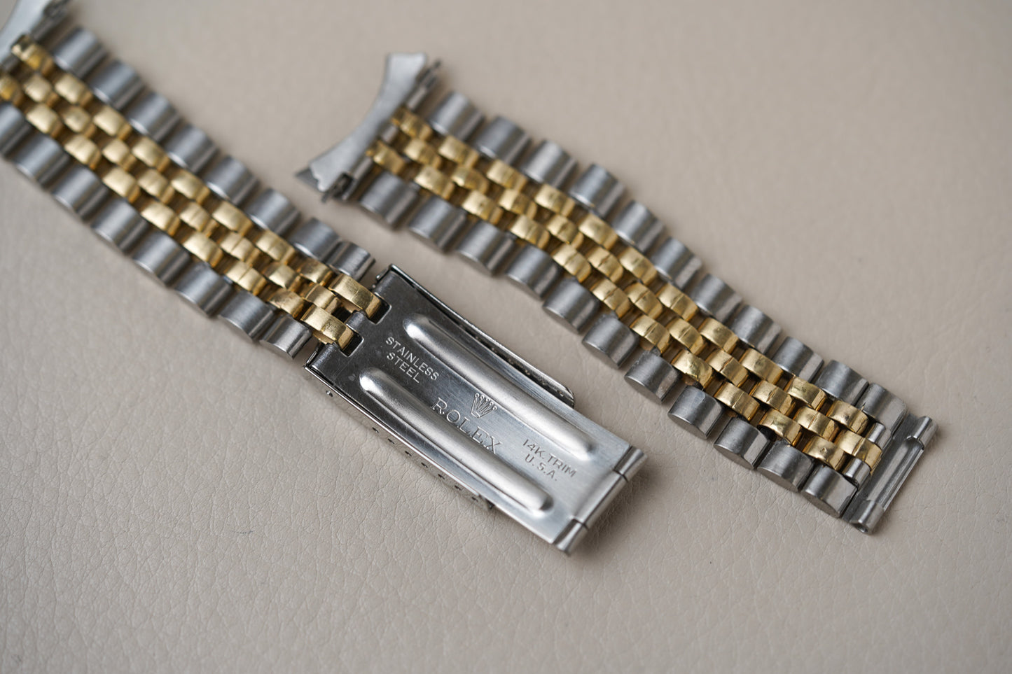 1978 Rolex Datejust 16013 Two Tone White Buckley Dial