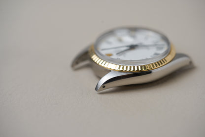 1978 Rolex Datejust 16013 Two Tone White Buckley Dial