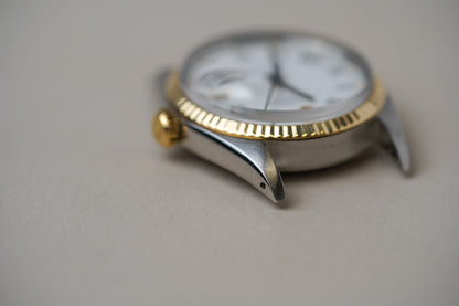 1978 Rolex Datejust 16013 Two Tone White Buckley Dial