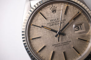 1978 Rolex Datejust 16014 Linen Dial