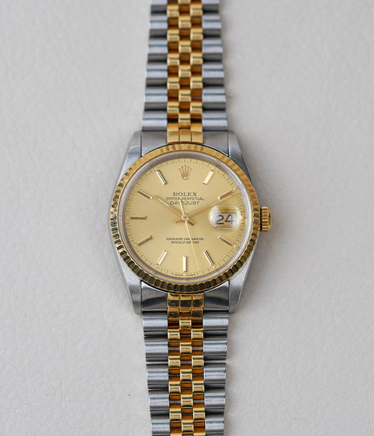 Rolex Datejust 16233 Champagne Dial