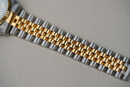 Rolex Datejust 16233 Pyramid Ivory Dial