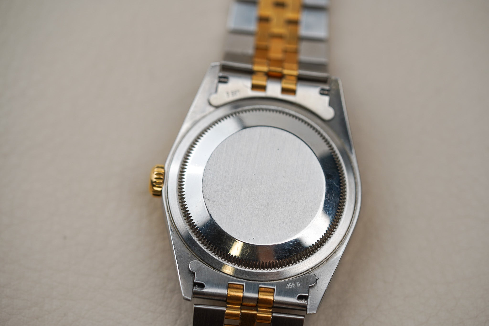 Rolex Datejust 16233 Pyramid Ivory Dial