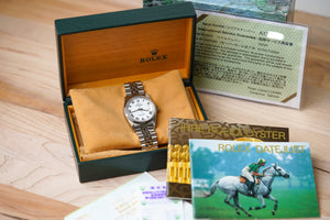 Rolex Datejust 16234 White Roman Dial