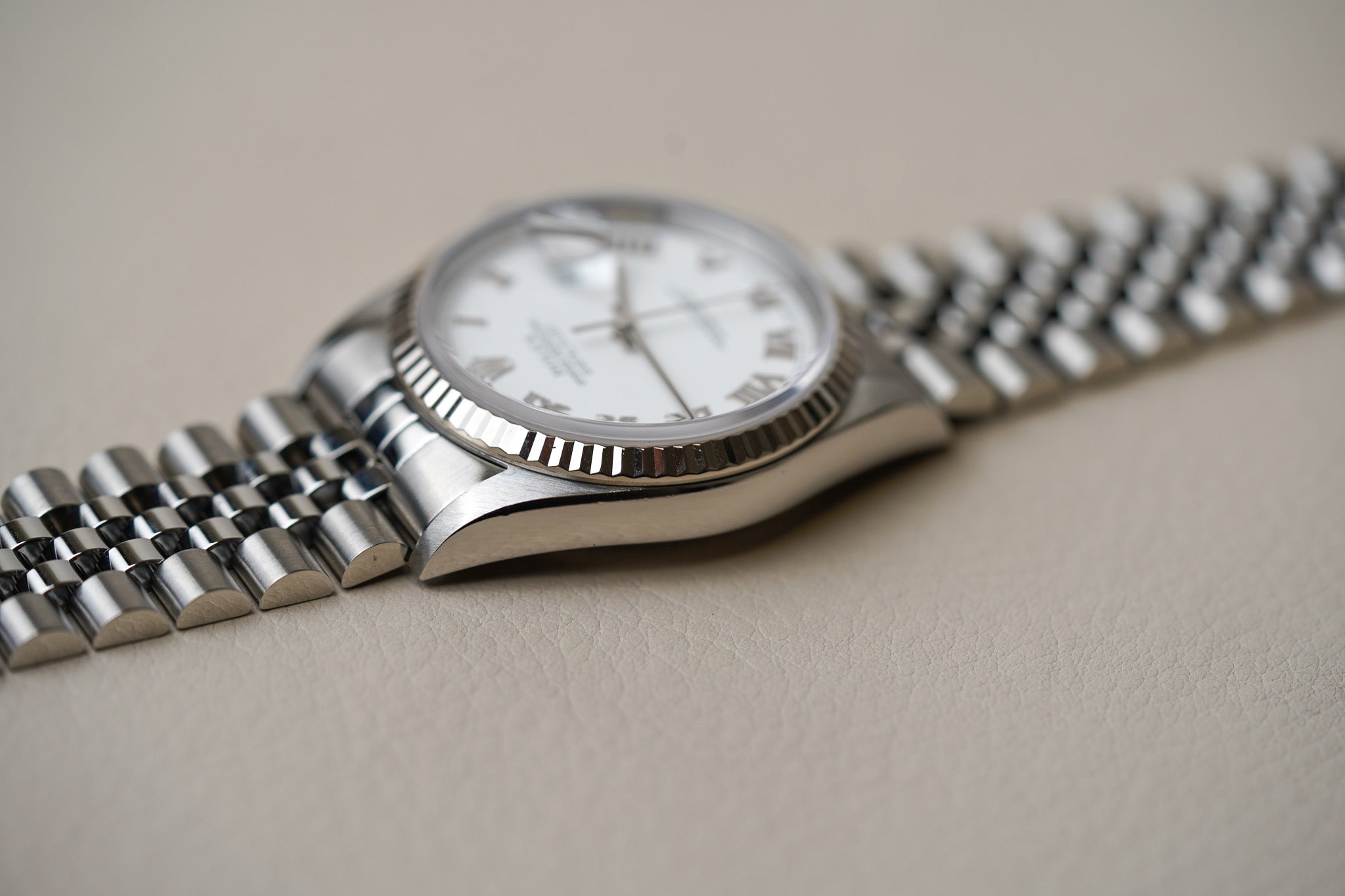 Rolex Datejust 16234 White Roman Dial