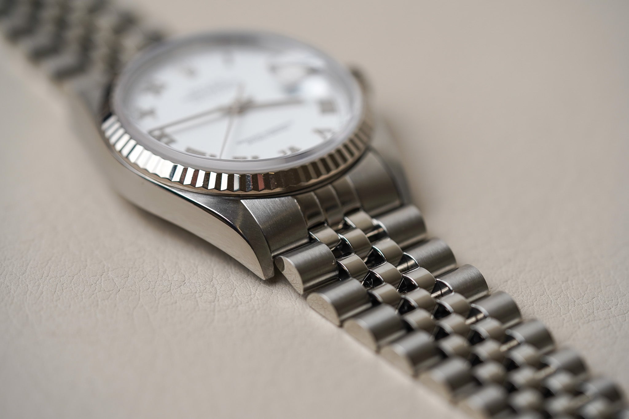 Rolex Datejust 16234 White Roman Dial