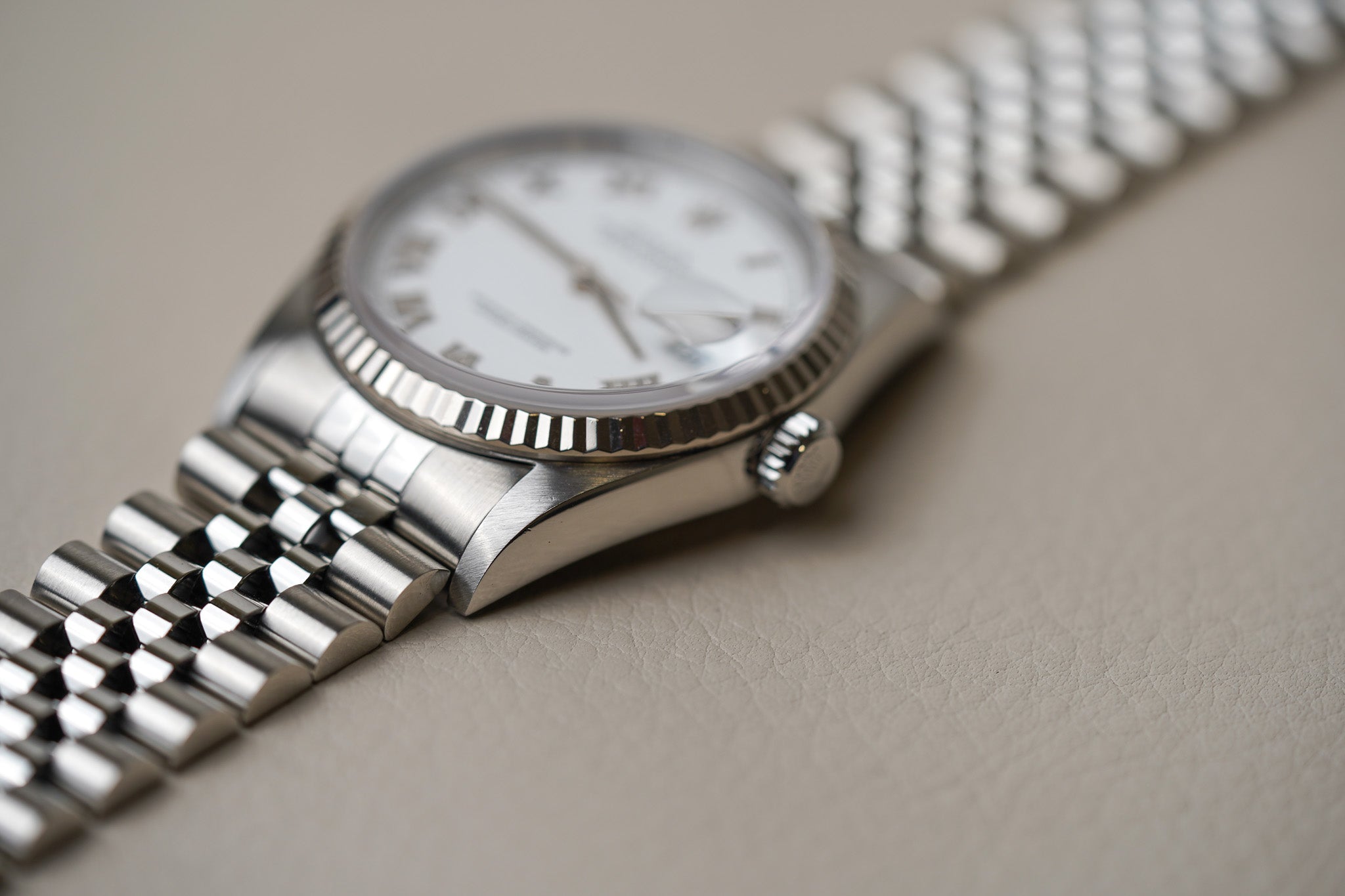 Rolex Datejust 16234 White Roman Dial