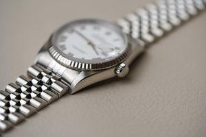 Rolex Datejust 16234 White Roman Dial