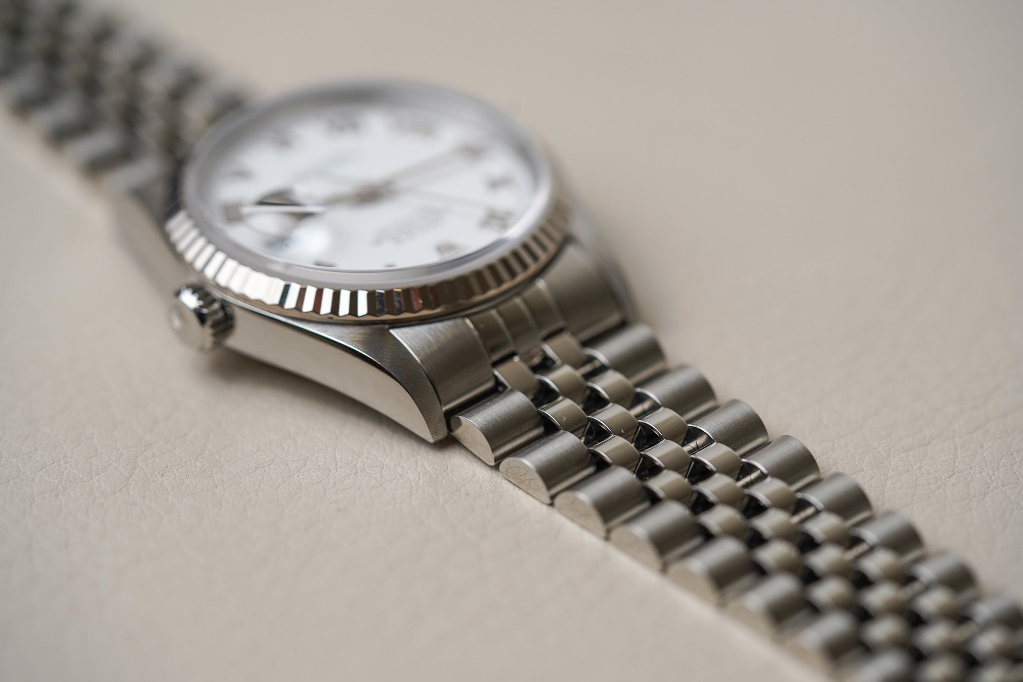 Rolex Datejust 16234 White Roman Dial