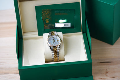 Rolex Datejust 36 Mother of Pearl Diamond Dial Jubilee 126233