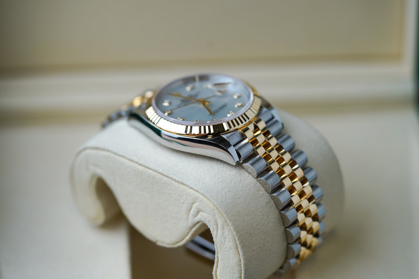 Rolex Datejust 36 Mother of Pearl Diamond Dial Jubilee 126233