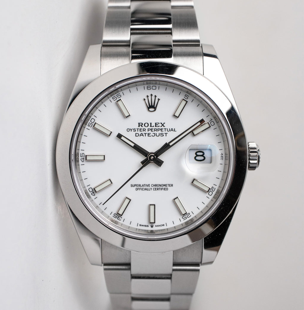 Rolex Datejust 41 126300 White