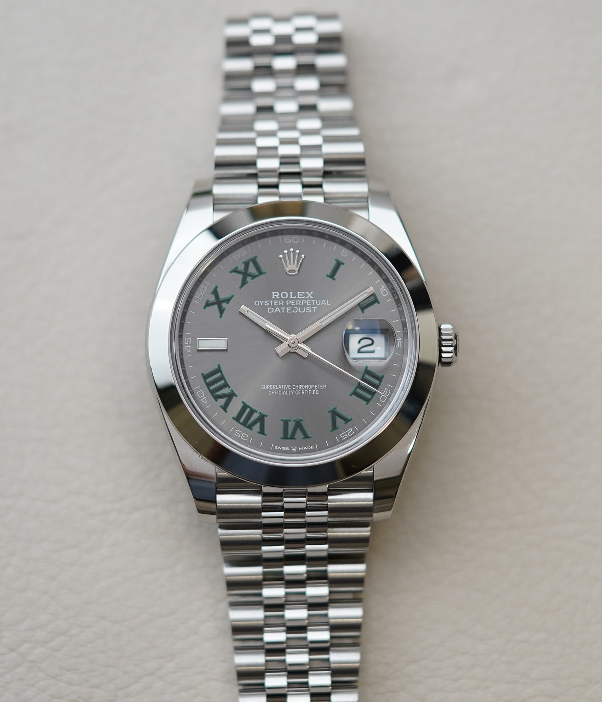 Rolex Datejust 41 Wimbledon 126300