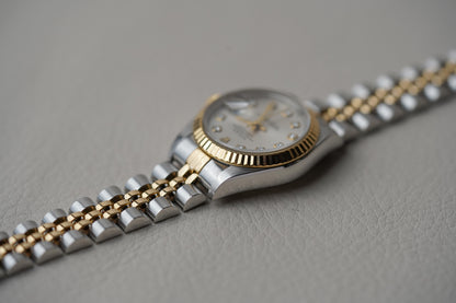 Rolex Datejust Diamond Dial 79173G Ladies